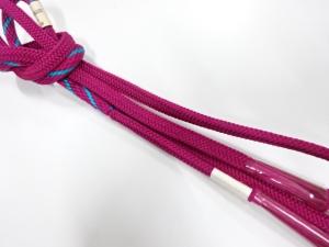 未使用品　正絹　手組帯締め